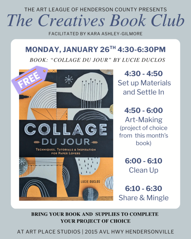 January Creatives Book Club