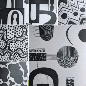 MMM B&W Patterns