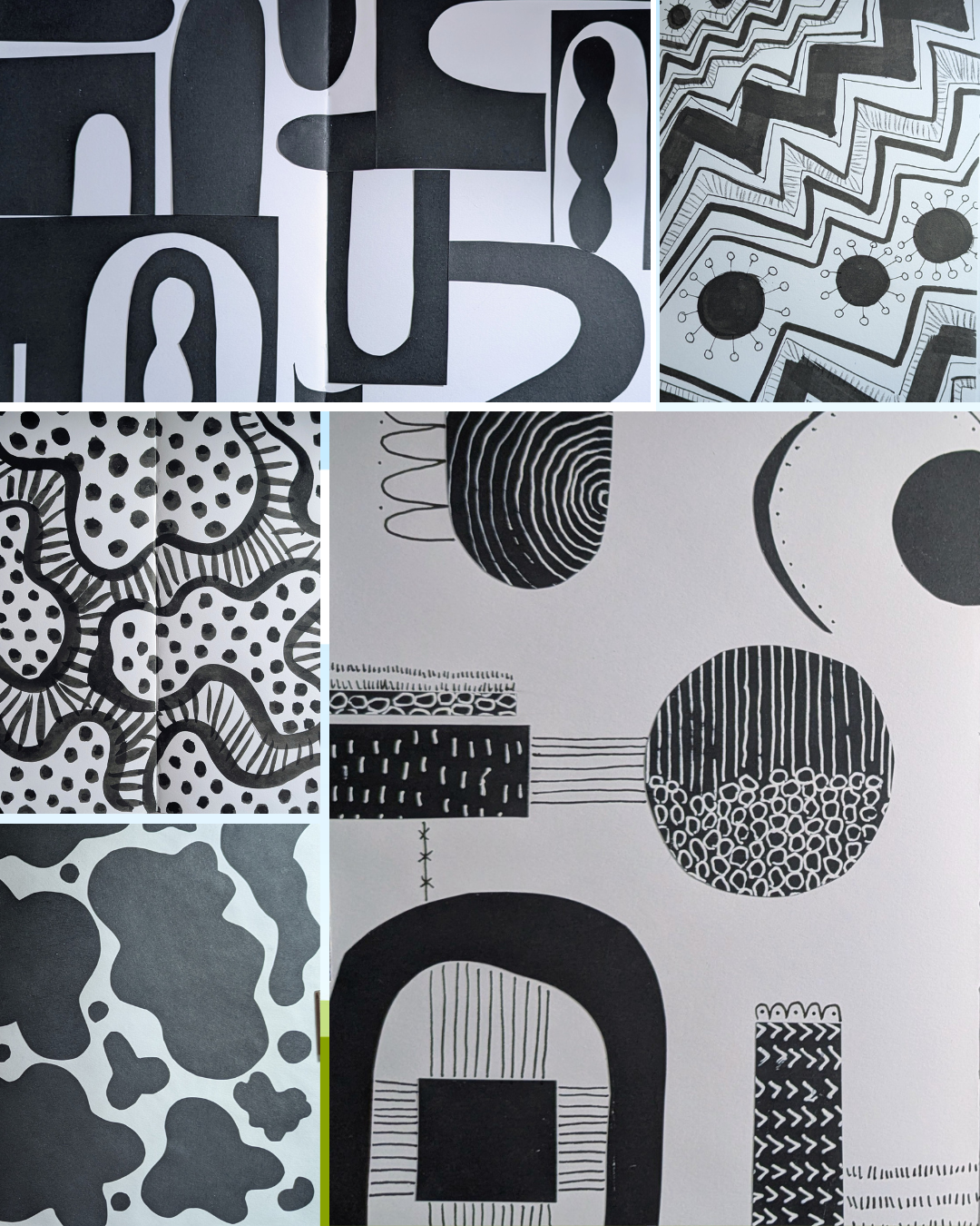 MMM B&W Patterns