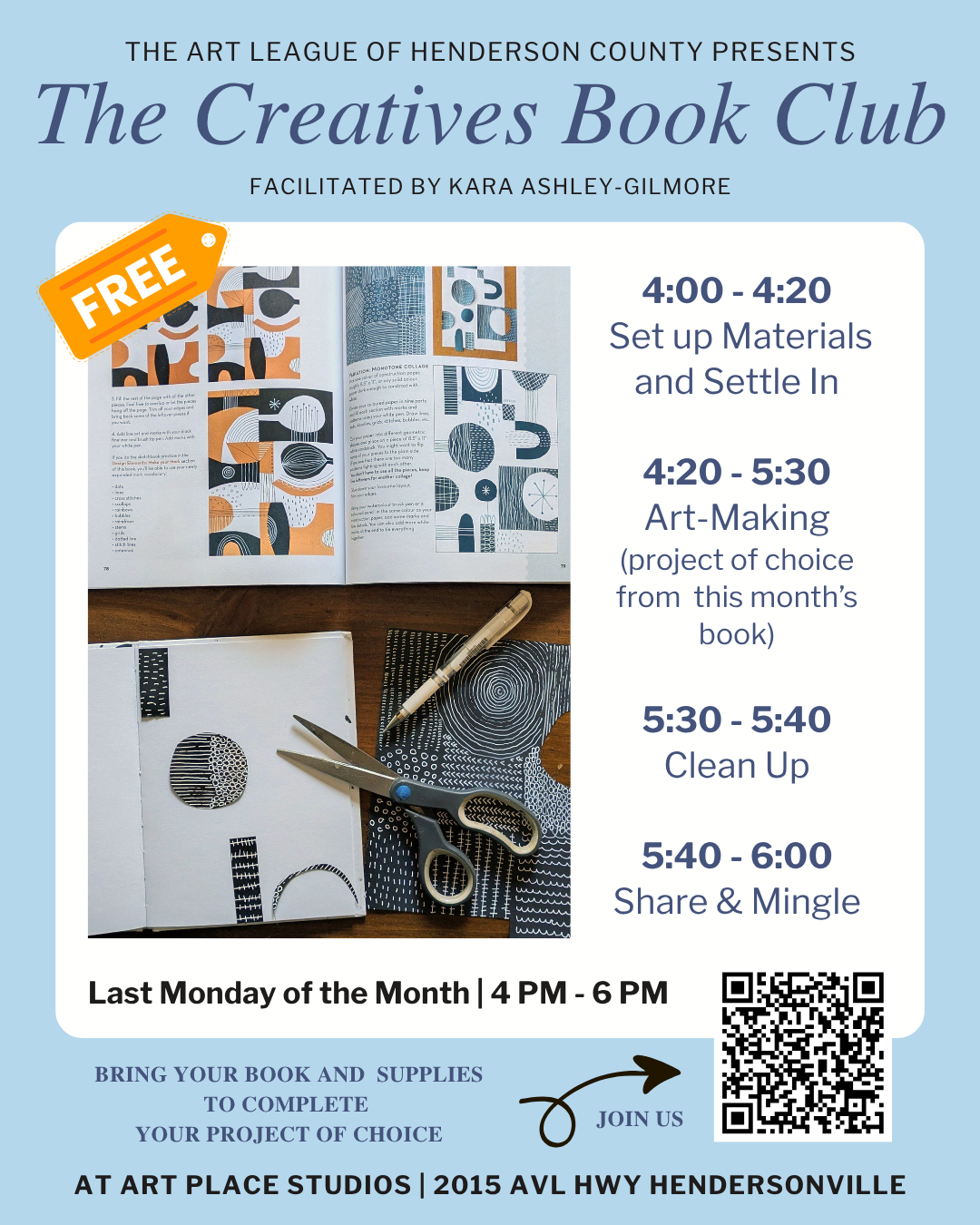 Monthly Creatives Book Club