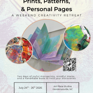 Weekend Creativity Retreat Flyer