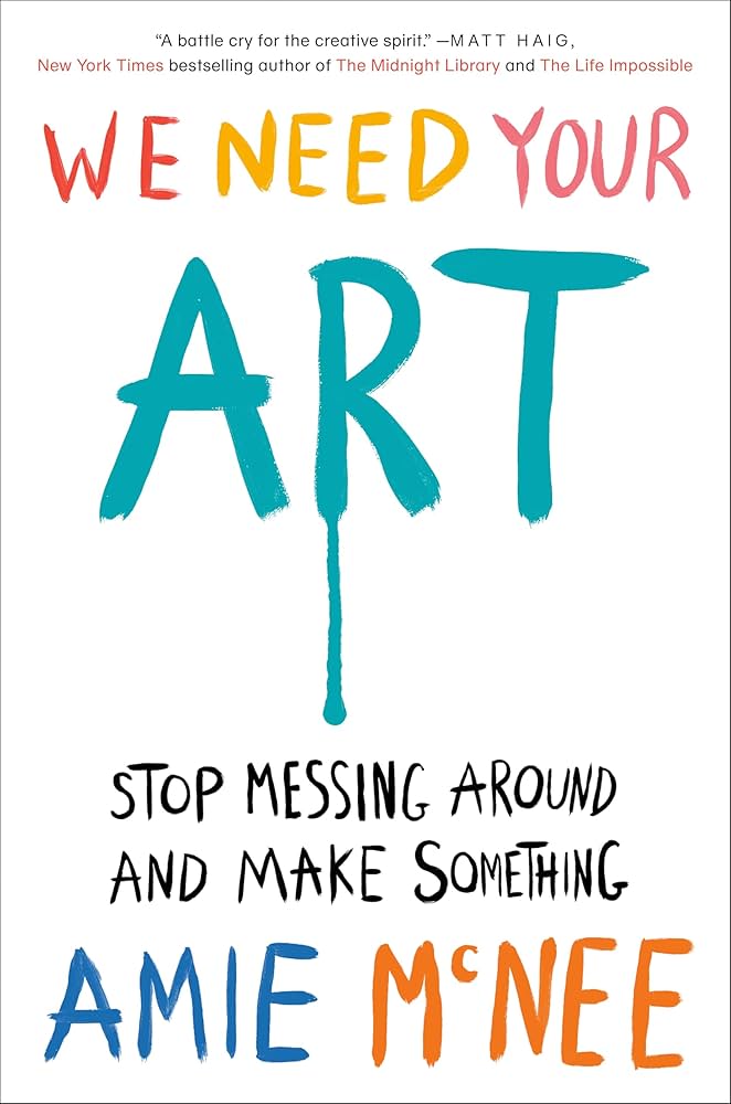 We Need Your Art Book Cover